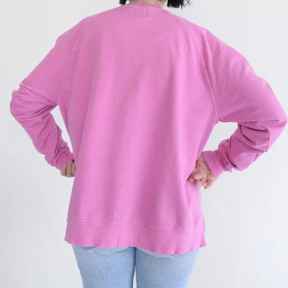 Urban Outfitters BDG Pink Crewneck Sweater  Barbiecore S - Picture 3 of 11